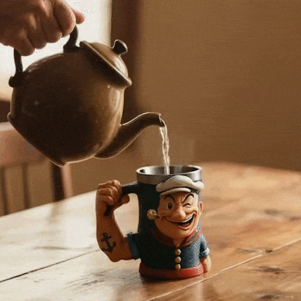 Popeye Power Mug — For the One Who’s Always Been Your Hero