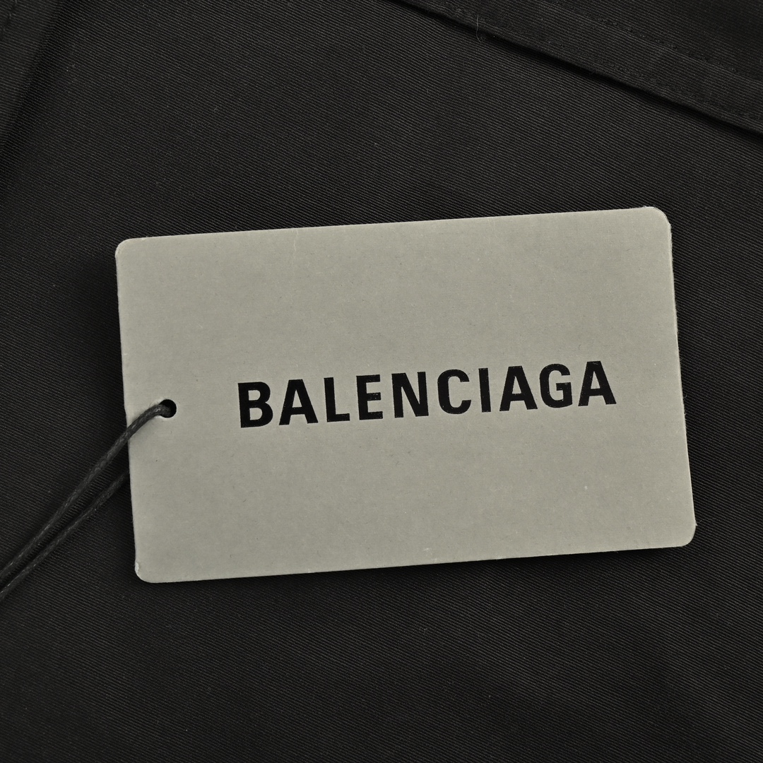 Balenciaga 24Fw double pocket quilted trench coat