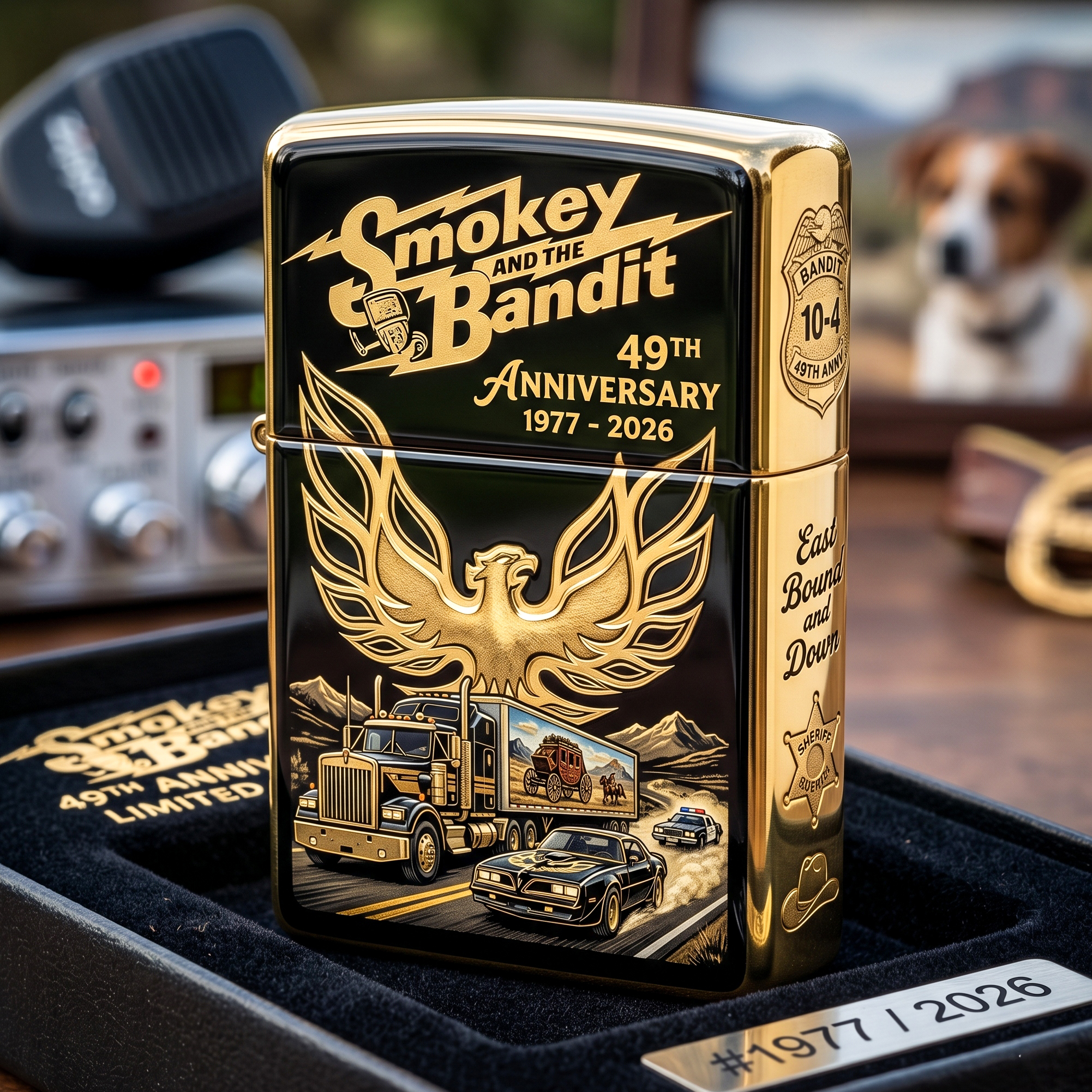 Smokey and the Bandit 49th Anniversary Zippo Lighter