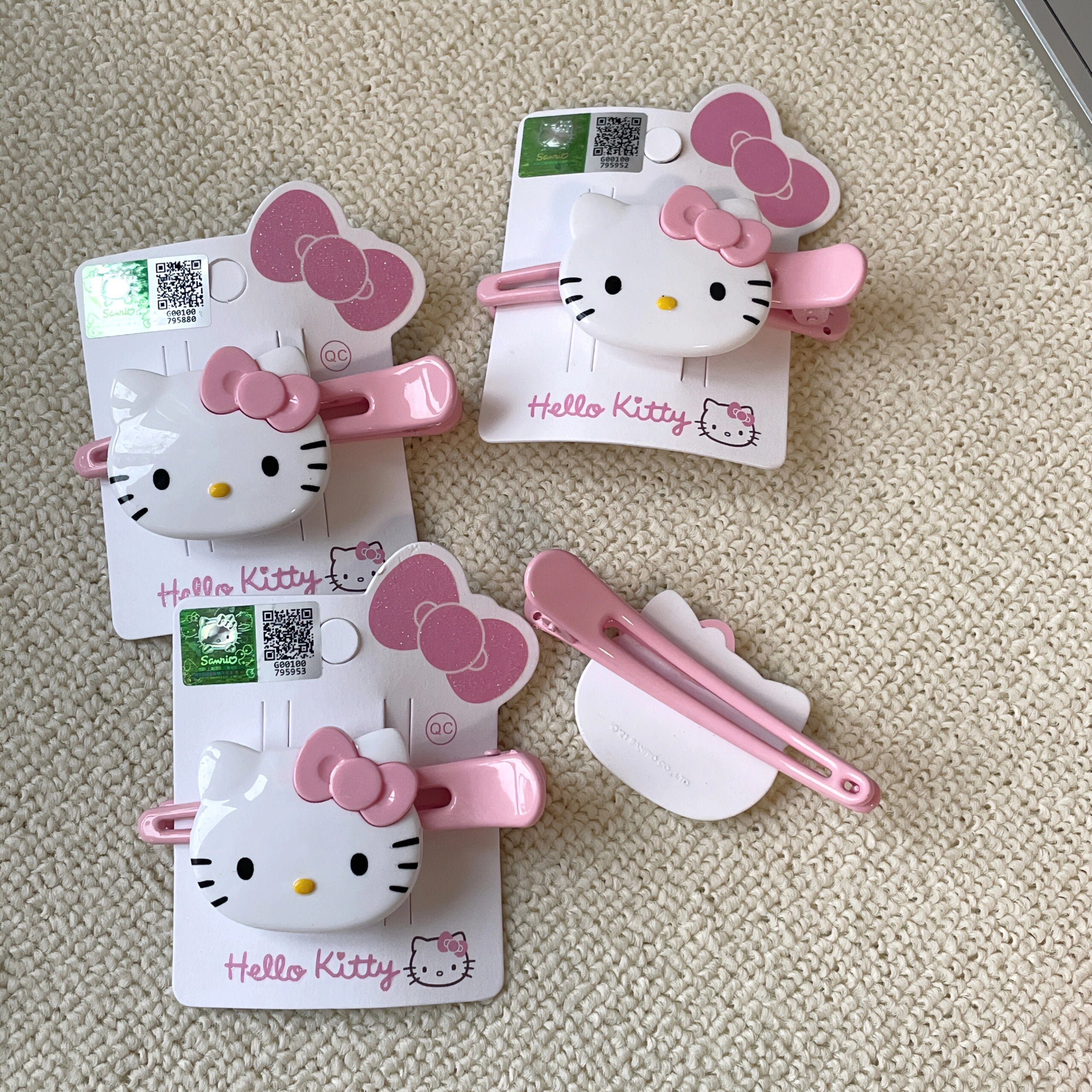 Hellokitty Duckbill Hair Clips for Women Girls Hair Styling Tools Accessories