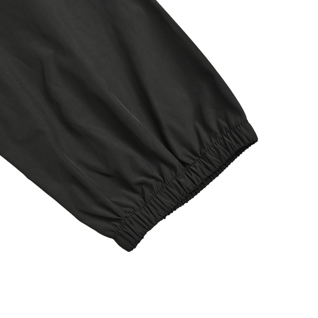 Moncler 24Fw hooded windbreaker jacket with webbing
