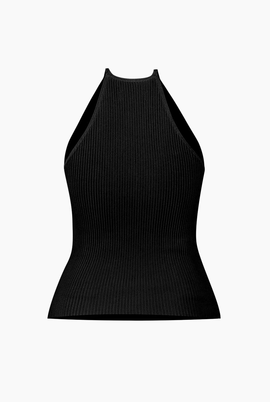 Slim Top Halter Rib