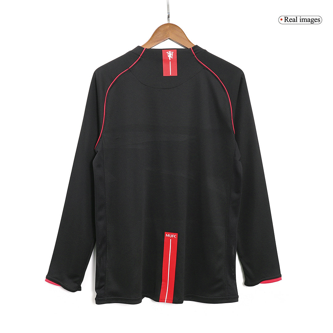 Manchester United retro away long-sleeved football shirt 2007/08