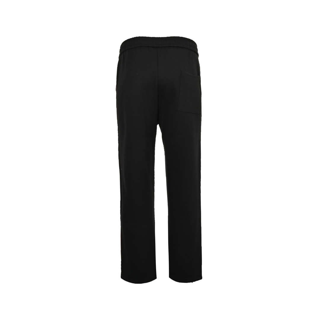 Moncler 24Fw embroidered logo webbing trousers