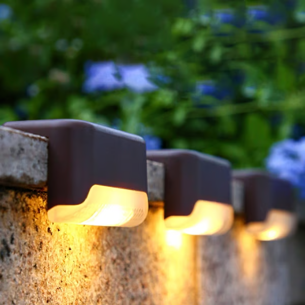 Solar Deck Lights, Automatically ON/OFF💡