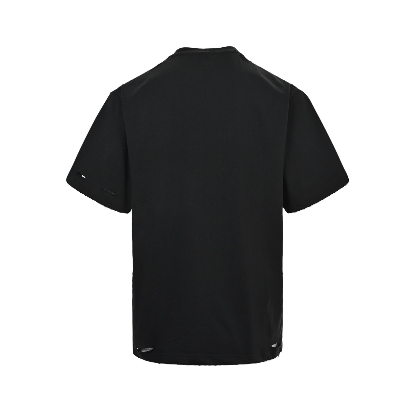 Balenciaga 25ss eye chart cut hole short sleeve
