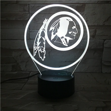 WASHINGTON 3D LAMP PERSONALIZED