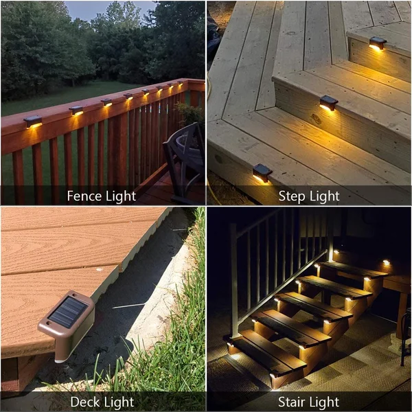 (🔥Last Day Promotion-SAVE 50% OFF)  4PCS/SET LED Solar Lamp Outdoor Waterproof Light-BUY 3 GET 2 FREE & FREE SHIPPING