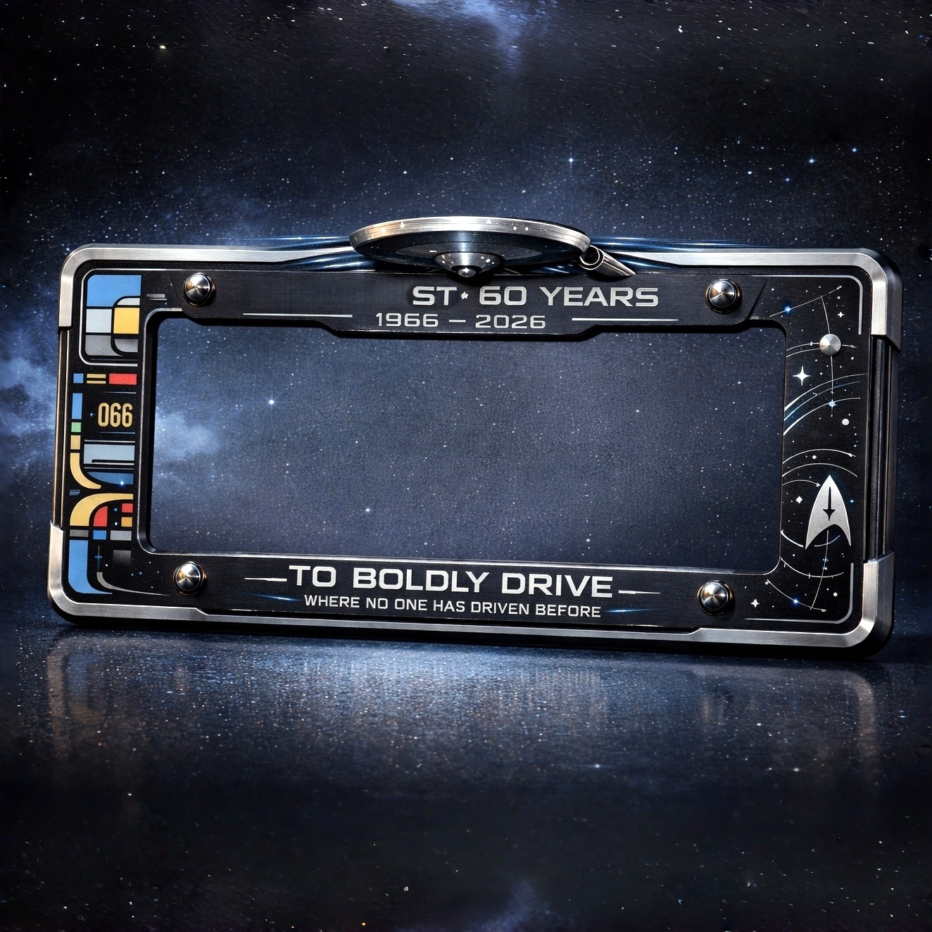 ST 60th Anniversary License Plate