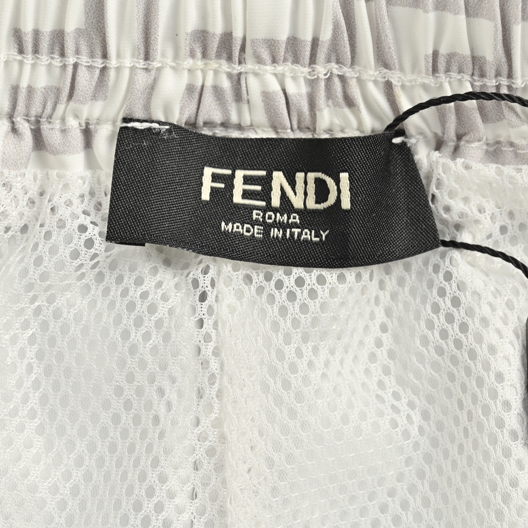 Fendi 24ss FF full print beach shorts