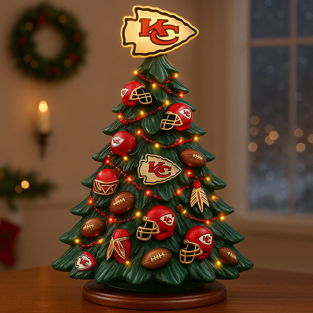 NFL Team Christmas Trees