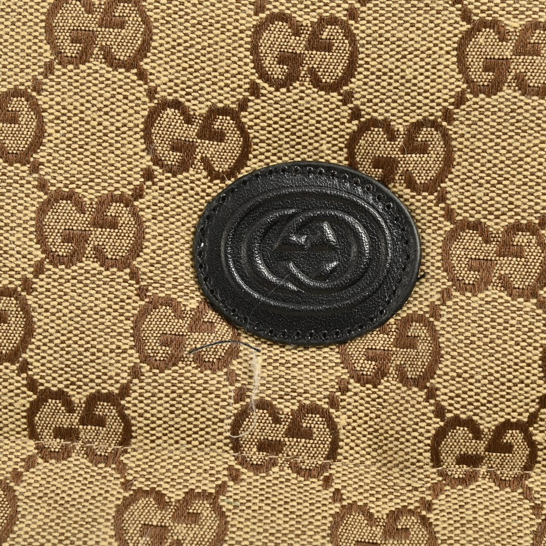 Gucci 24Fw all-over jacquard monogram patchwork down vest