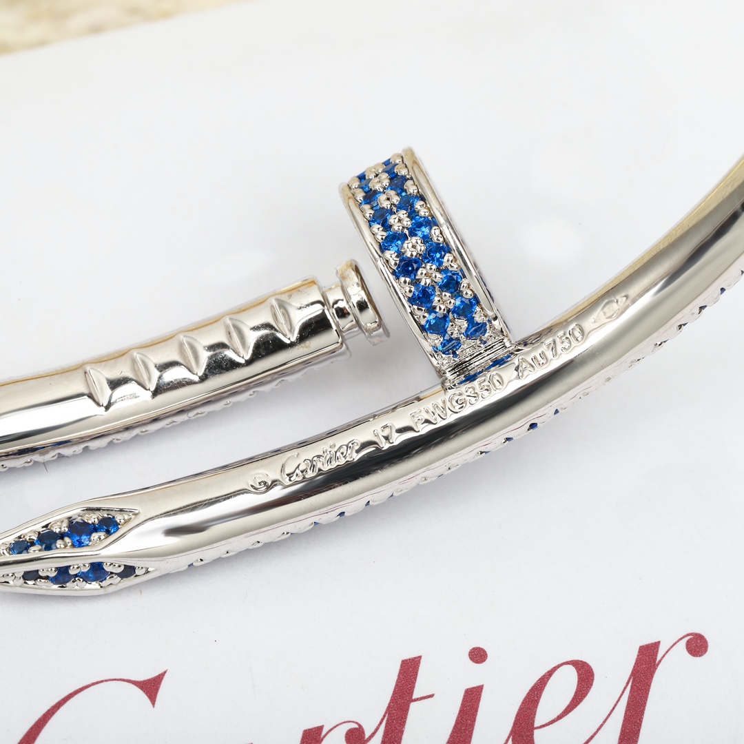 Cartier full diamond nail bracelet