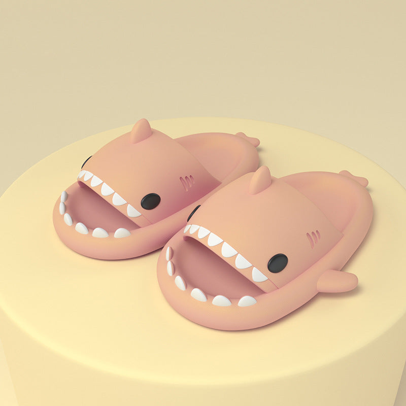 Slippers Funny Shark Cartoon