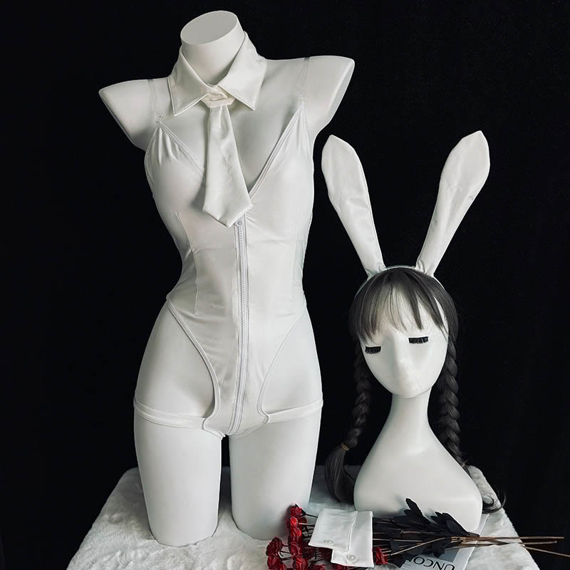 Cosplay Sexy Bunny Girl Backless Uniform Jumpsuit Lingerie