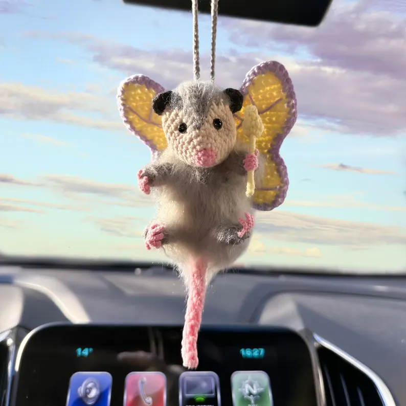 Fairy Possum Cute Car Accessories