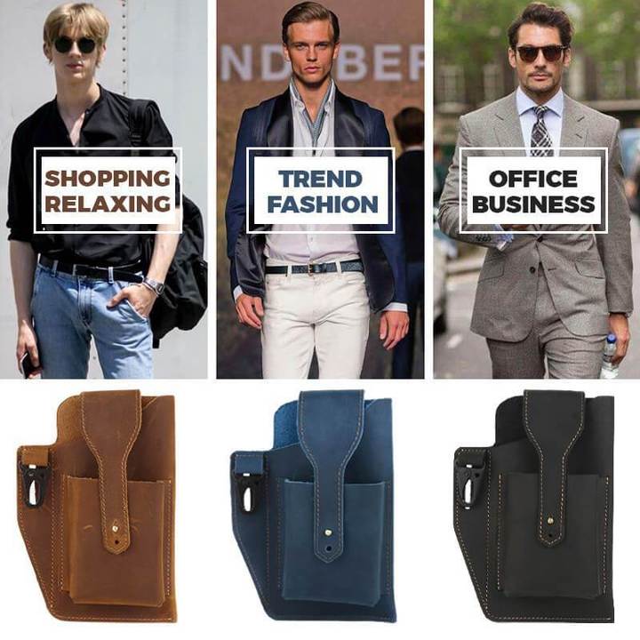 🔥48% OFF THIS HOUR🔥Retro Belt Waist Men's Bag（BUY 2 GET 1 FREE NOW）