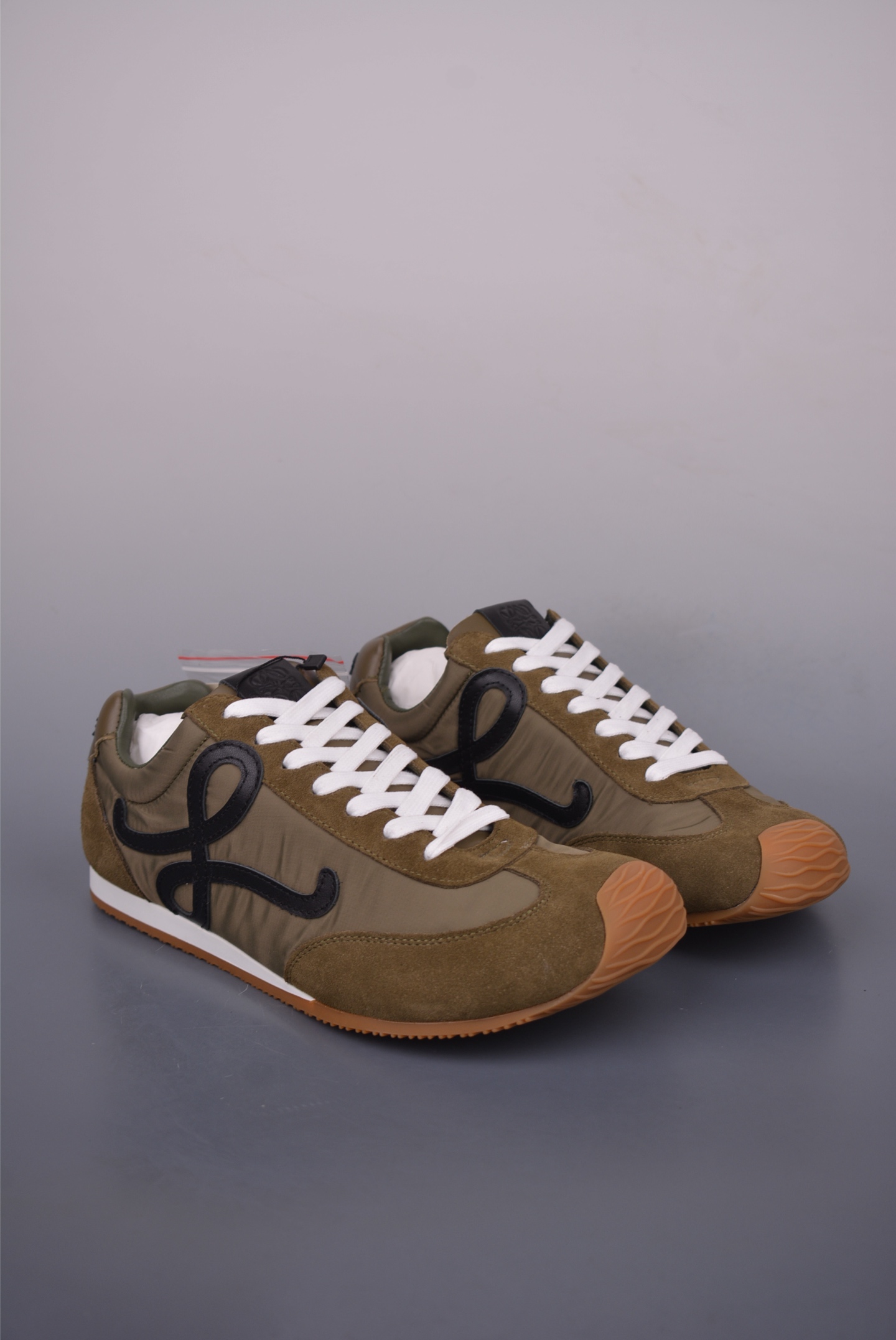Loewe Ballet Runner 2.0 Sneakers “Light Khaki/Black/White” M816282XBR_6327_1O