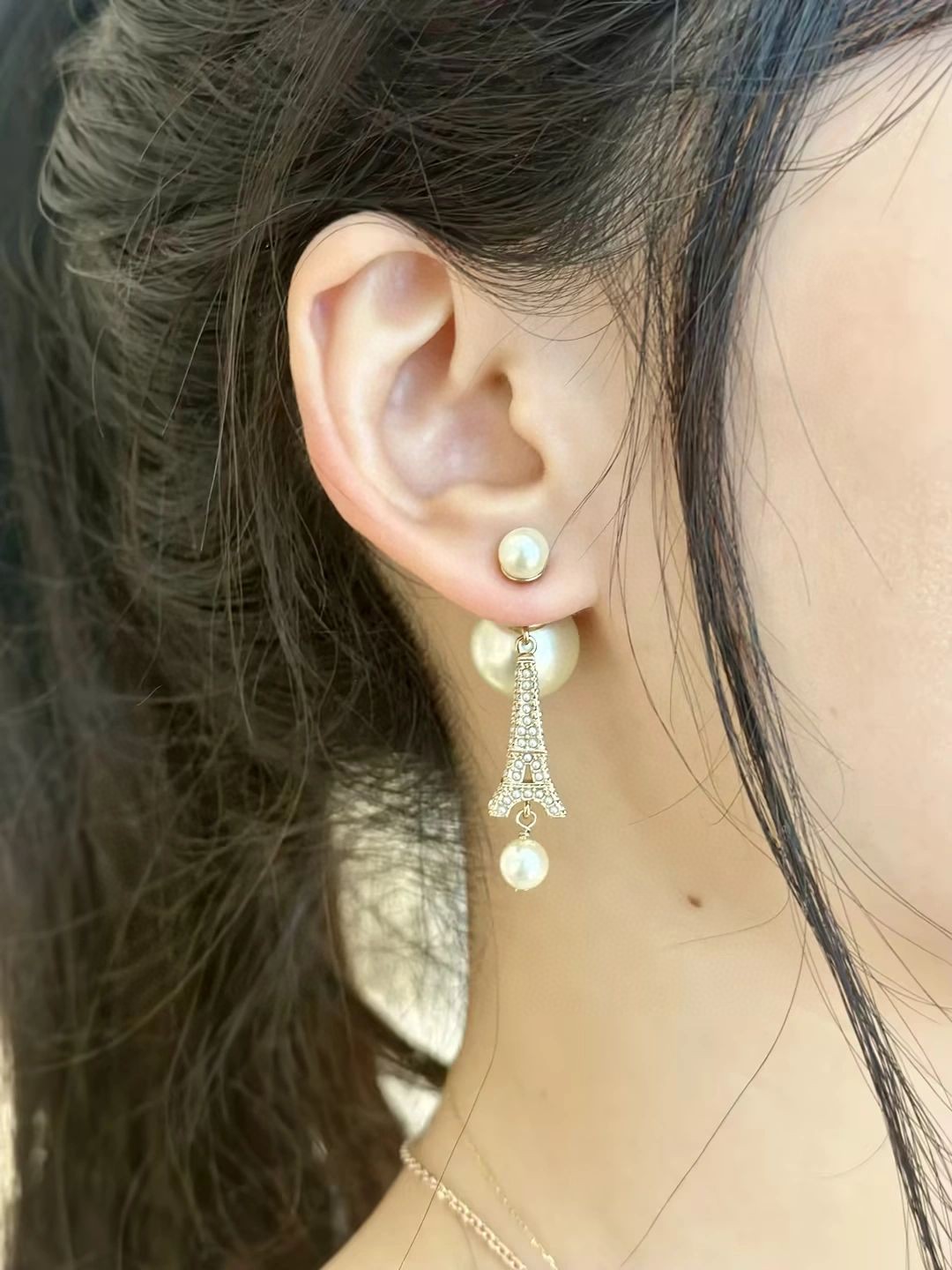 Dior Eiffel Tower Earrings