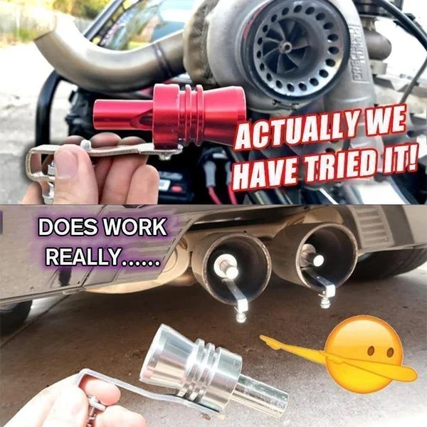 Turbo sound simulator whistle💥（Cars and Motorcycles)