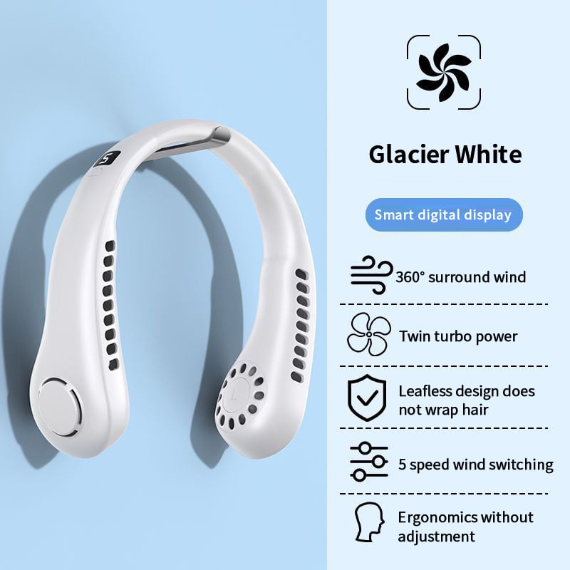 🎁Last Day Promotion SAVE 70% - 2023 New Portable Neck Fan -- BUY 2 GET 15% OFF & FREE SHIPPING NOW