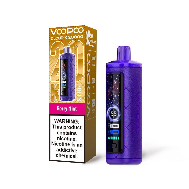 VOOPOO Cloud X 20000 20K Puffs -- Berry Mint