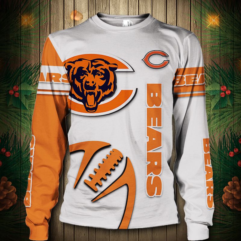 CHICAGO BEARS 3D HOODIE CCBB004