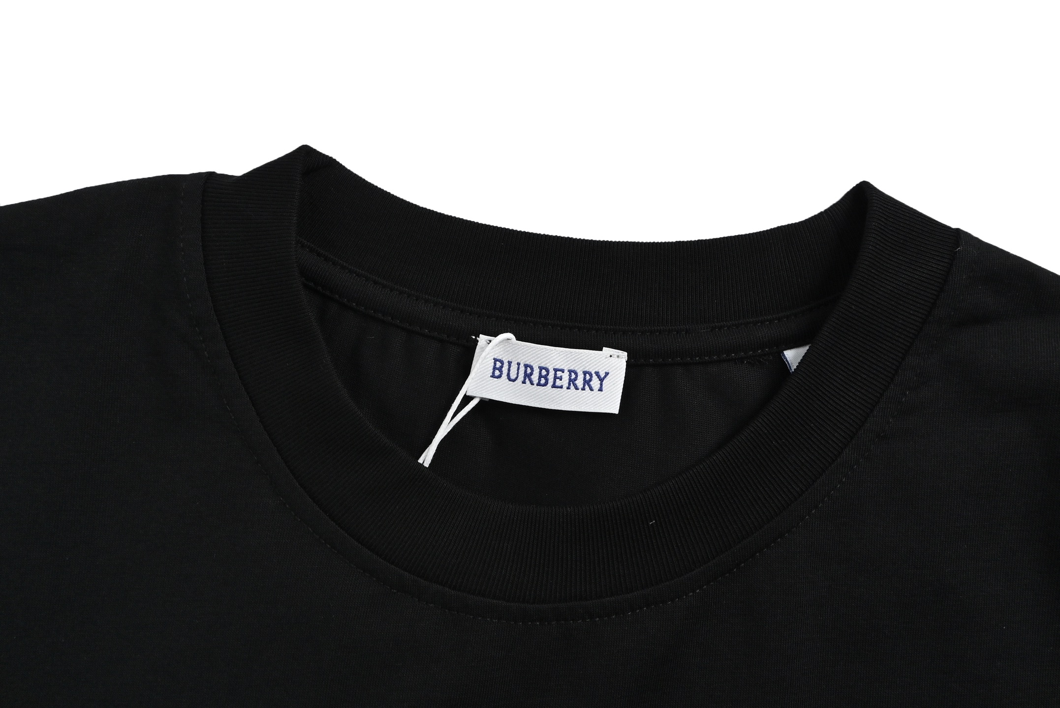 Burberry 25ss hem warhorse patch label short sleeve