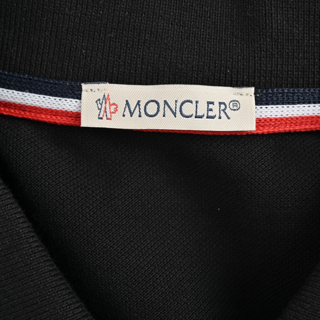 Moncler 24ss classic embroidered Polo short sleeve