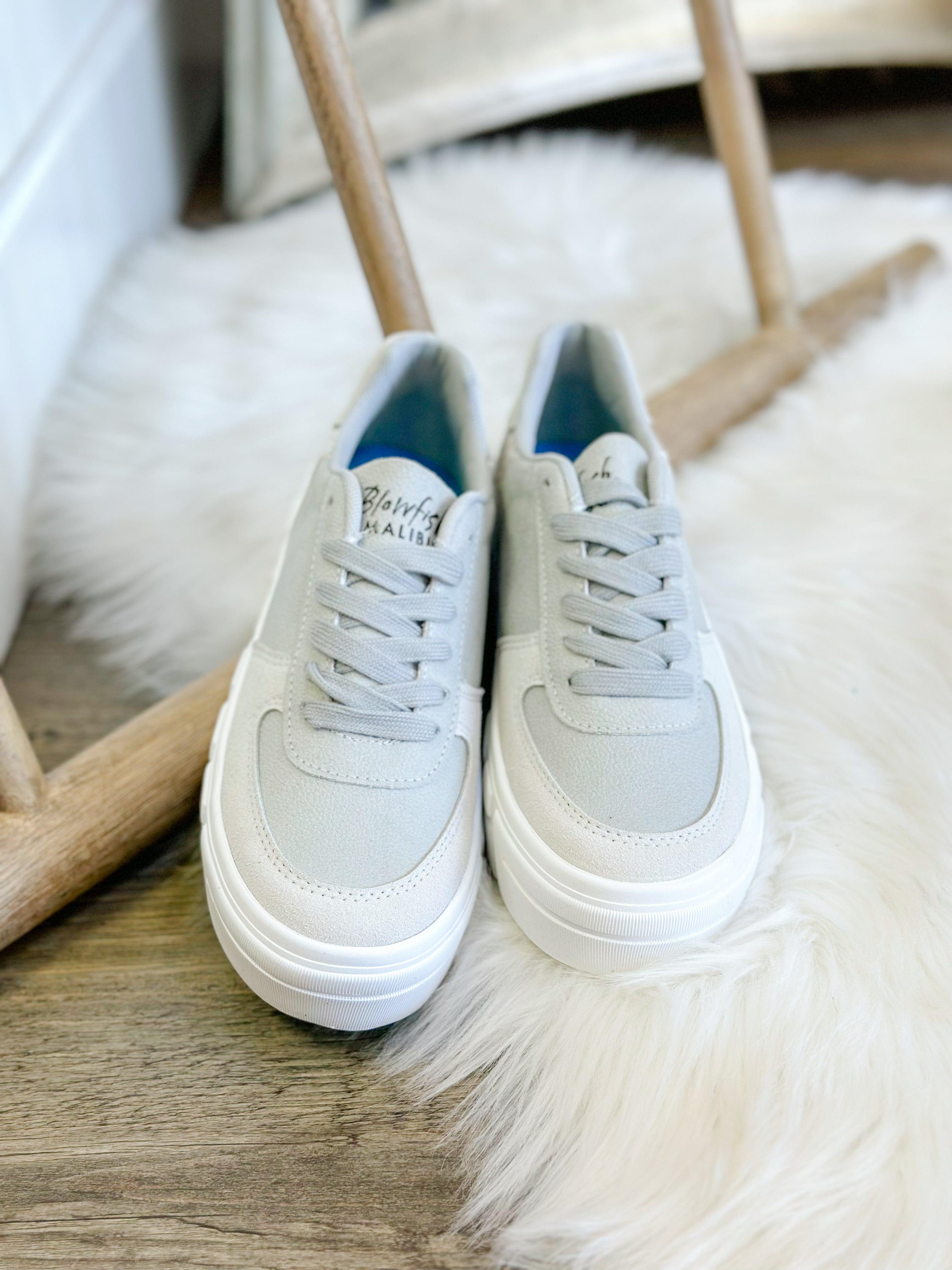 SIDE LINE BLOWFISH SNEAKER-WHITE/GREY