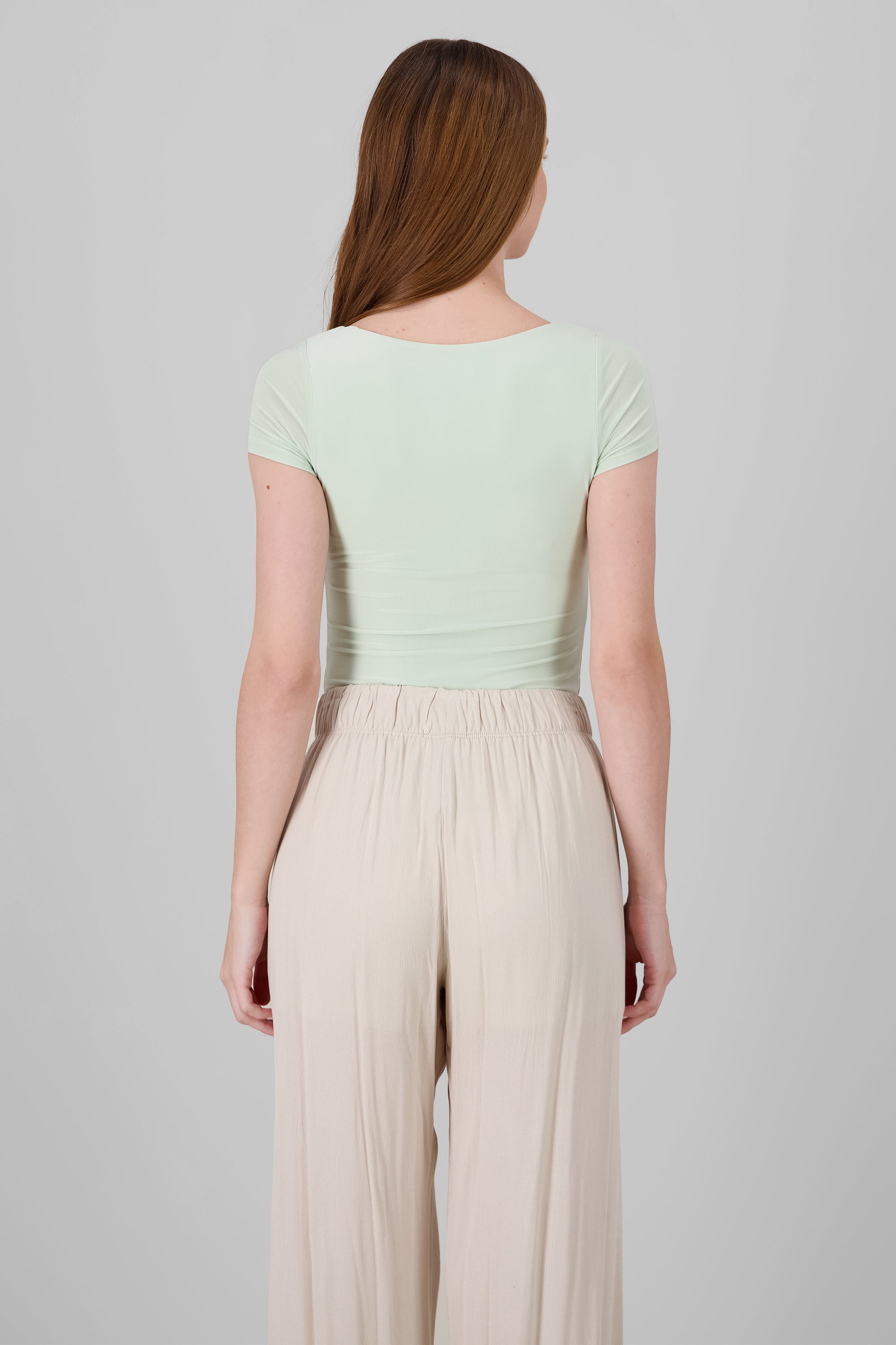 SquareNeckline Basic Bodysuit