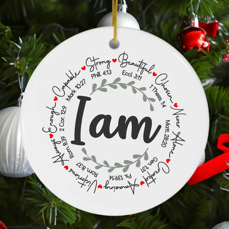 I Am Strong Ornament