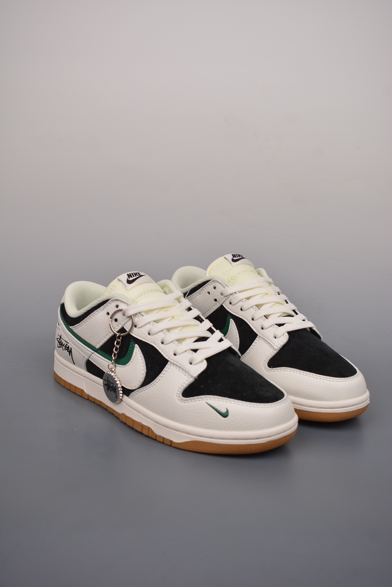 Stussy x Nike By You SB Dunk Low Retro SP Beige Black SF1029-406