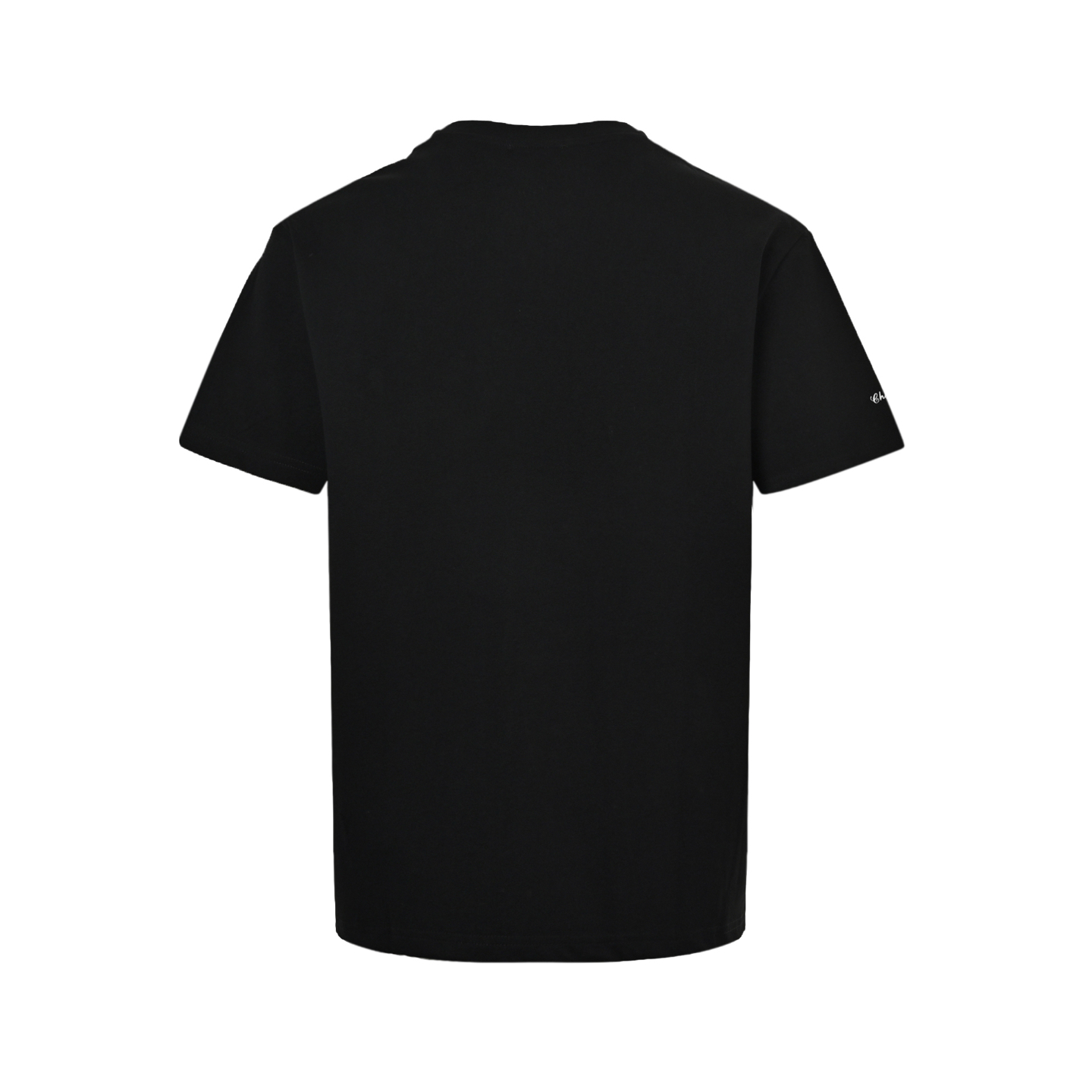 Chanel Chanel Silver Metallic Soft Embroidered Short Sleeve
