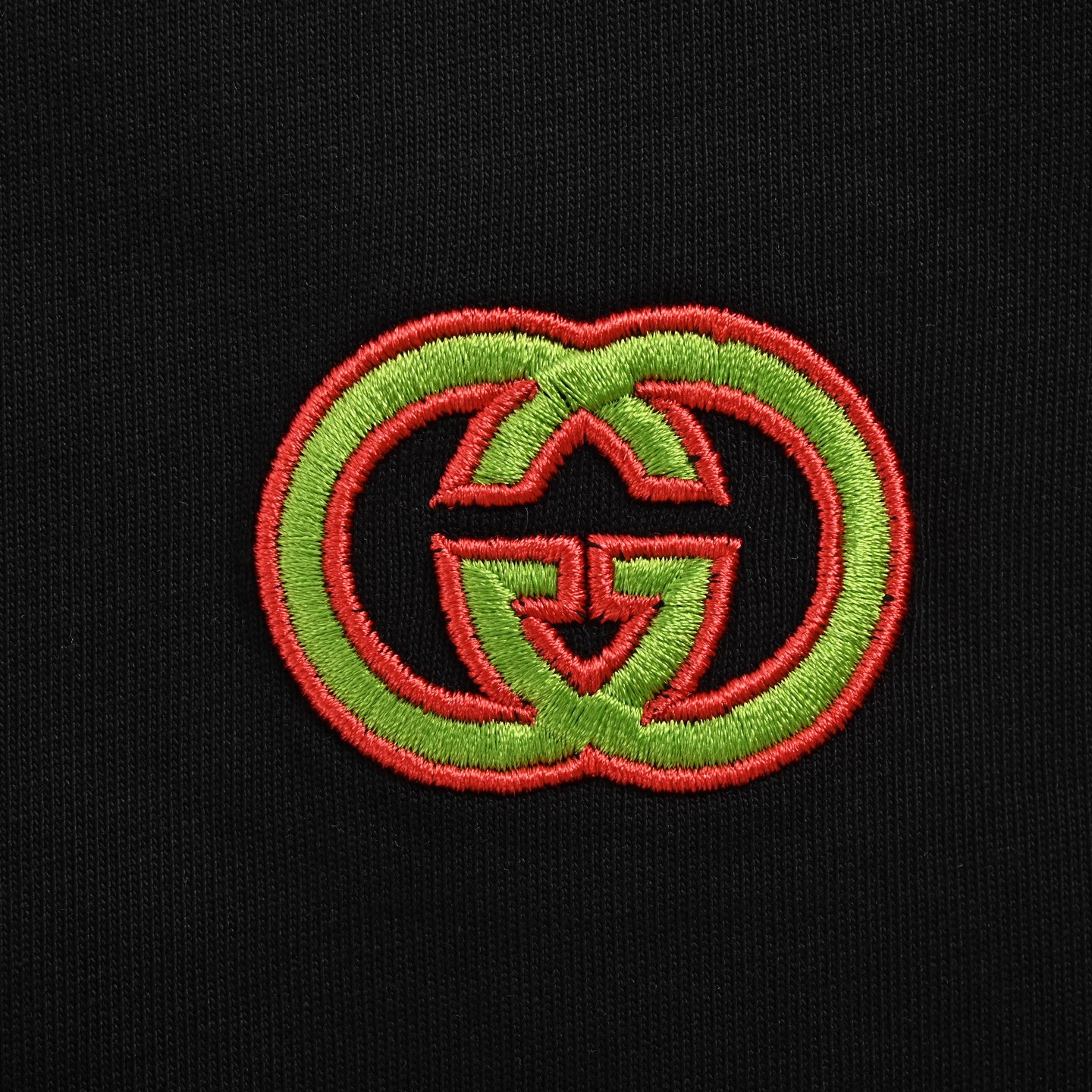 Gucci 25ss embroidered double G check short sleeve