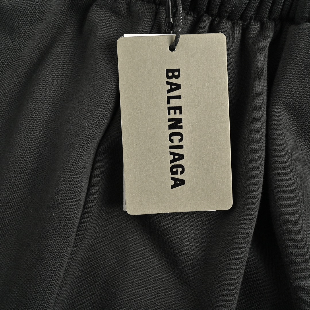 Balenciaga 23Fw Under Armour co-branded embroidered logo trousers