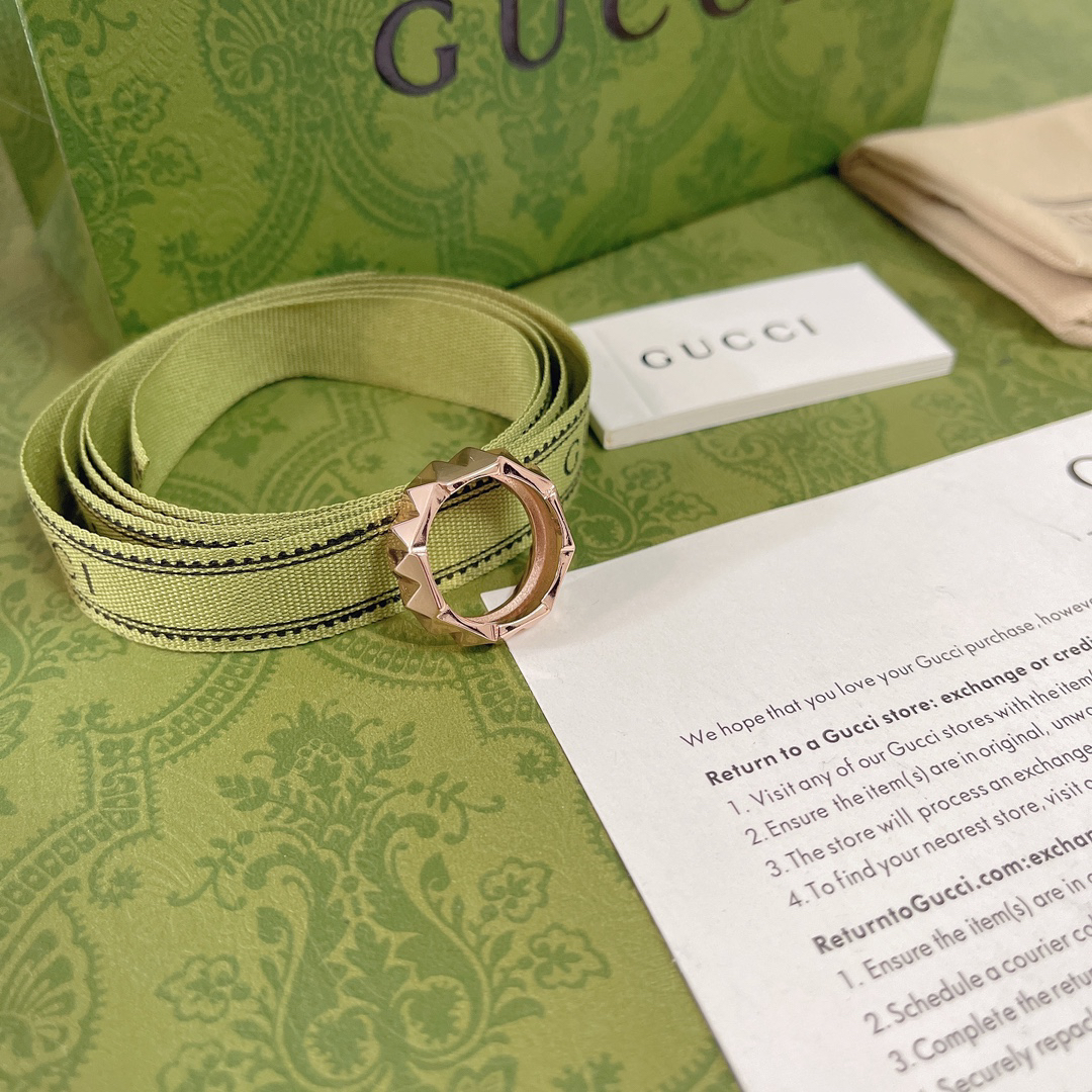 GUCCI Rose Gold Diamond Ring