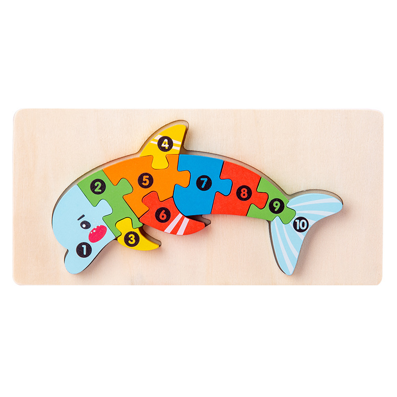 (🔥NEW YEAR HOT SALES 50% OFF)Three-dimensional wooden puzzle for children-BUY 2 GET 10% OFF