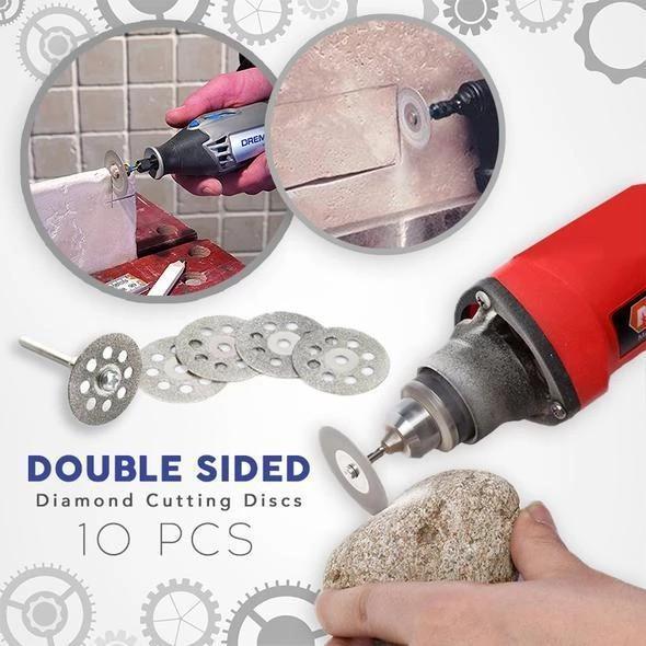 Double Sided Diamond Cutting Discs (10 PCS)