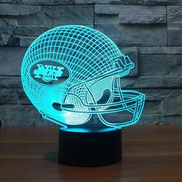 NEW YORK JETS 3D LED LIGHT LAMP