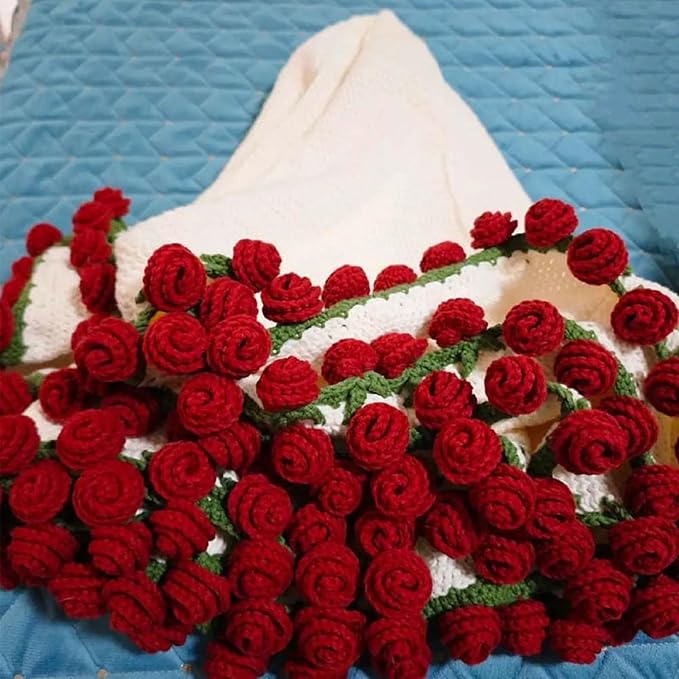 🔥ON SALE🔥Rose Bouquet Blanket 🎁Mother's Day Gift