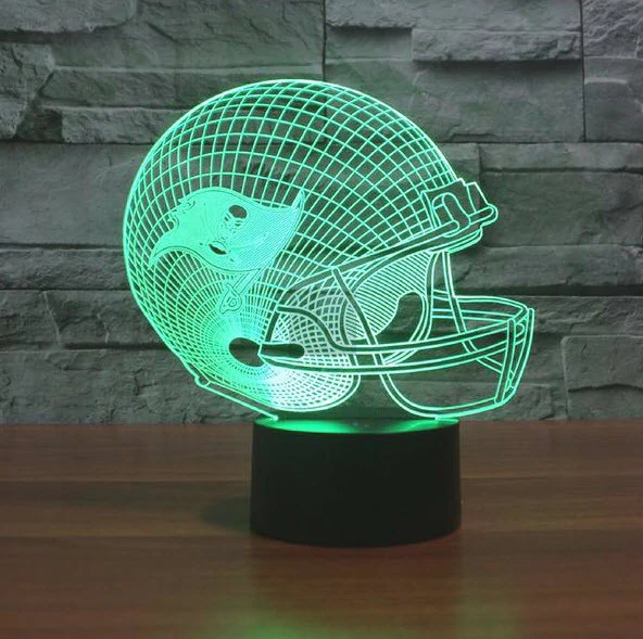 TAMPA BAY BUCCANEERS 3D LED LIGHT LAMP
