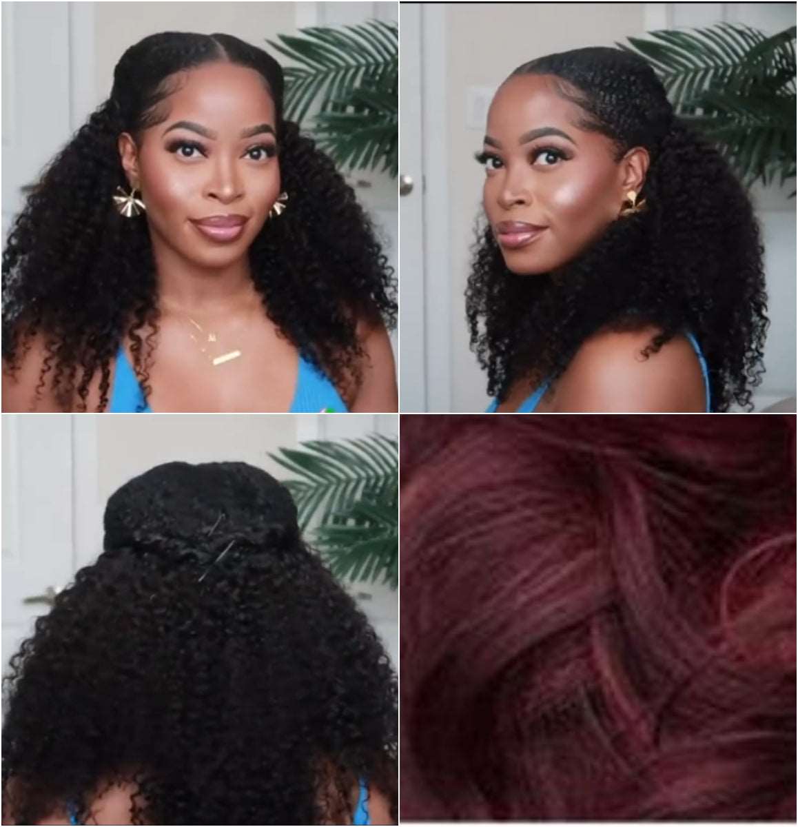Luna 221 Afro Extra Long Curly Synthetic Hair Wig