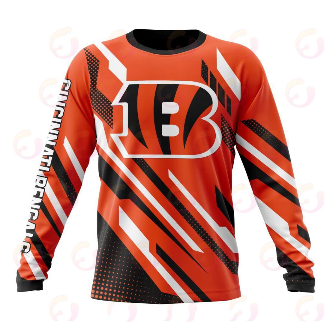 CINCINNATI BENGALS 3D HOODIE SPECIAL MOTOCROSS CONCEPT