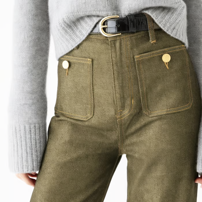 Tummy Control Sailor Wide Leg Trouser(Buy 2 Free Shipping & Get 10% Off)