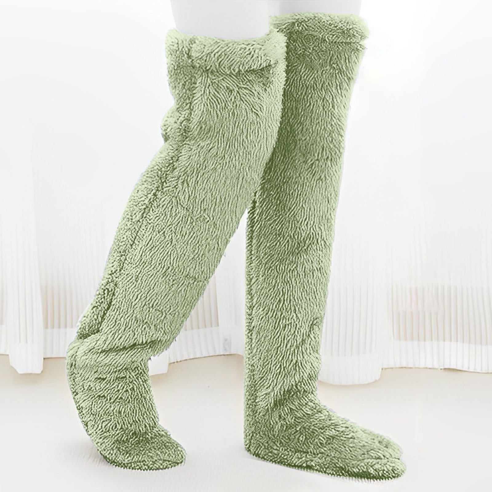 🎄WINTER ON SALE🎄Knee-high thickened warm plush floor socks