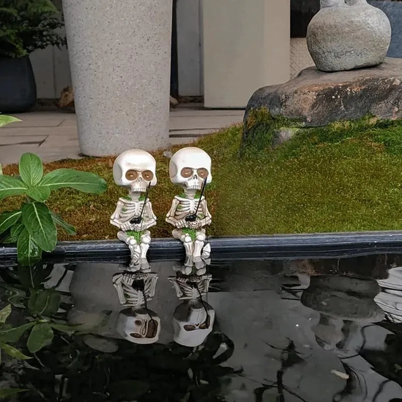 🔥Last Day Promotion-50% OFF🔥FISHING SKELETON GARDEN ACCESSORY