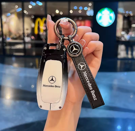 Benz Zinc Alloy Keychain