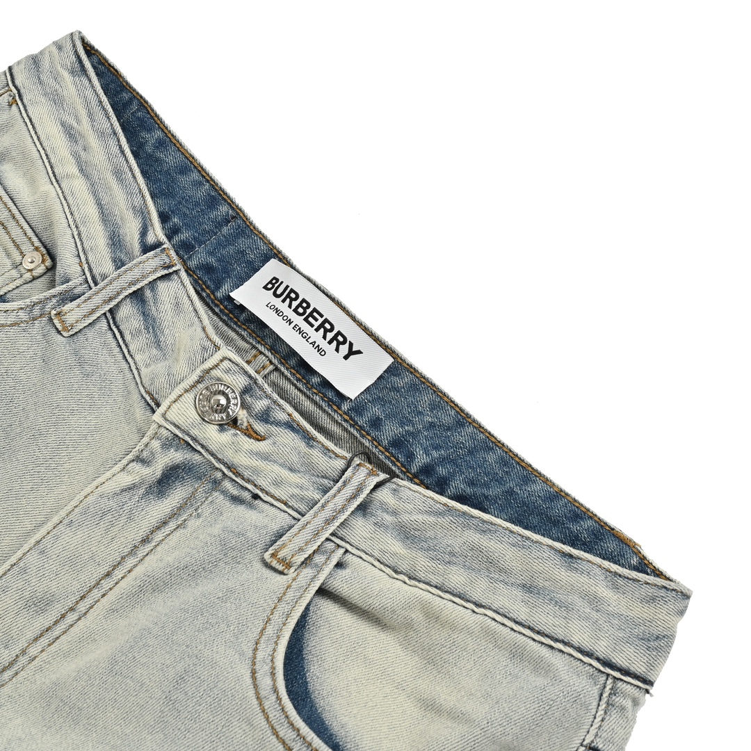 Burberry Back Pocket Cutout Warhorse Jeans