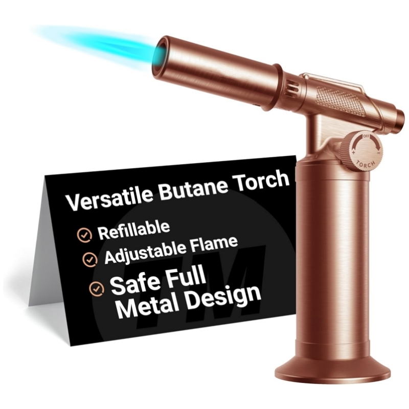 On Sale🔥Metal Butane Torch For Men’s Gift! (Fuel Not Included)